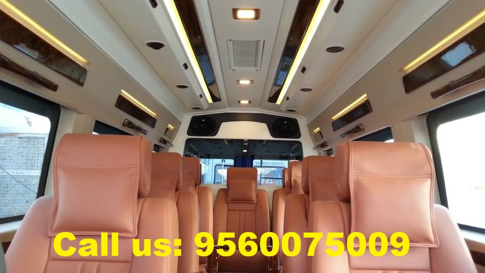 9-seater Tempo Traveller in Delhi